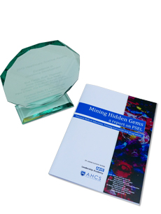 Image of The Excellence in Workforce Development Award and Mining Hidden Gems report
